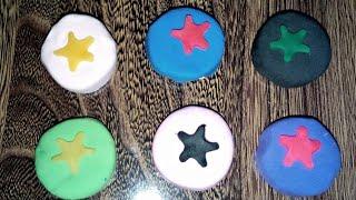 Satisfying Polymer clay | Make star  medal with clay | Clay ASRM