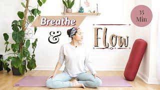 Breathe and Flow I Yoga für Schwangere I 35 Minuten