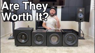 Cheap vs. Expensive Subwoofers Review (Emotiva SE12, Rythmik L12, REL HT1205, SVS SB3000)