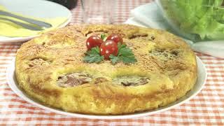 Torta de Tomates Caramelizados - Lanche rápido leve e saudável - Sempre à Mesa