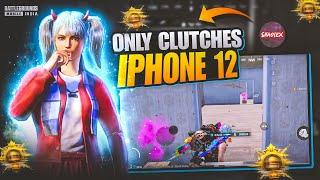 Only Clutches • BGMI 60fps Montage • Fastest Clutches Iphone 12 •  @Kemo..