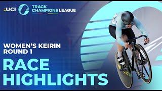 STUNNING Keirin Victory! | Women's Keirin | Round 1 Saint-Quentin-en-Yvelines 2024