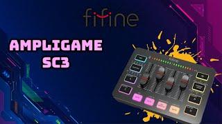 Great Audio Mixer for Streaming, Music, and Gaming - FIFINE AmpliGame SC3