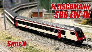 FLEISCHMANN SBB EW-IV Neue Farbgebung ab 2021 Modellbahn Spur N /N gauge /Nゲージ