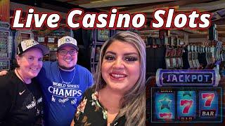 LIVE Casino Slots! Let’s get another Comma!! ⭐️ #slots #gamble #live