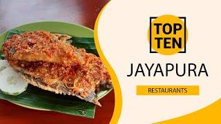 Top 10 Best Restaurants to Visit in Jayapura | Indonesia - English