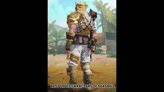 Best F2P characters of codm season 2 (2025) #cod