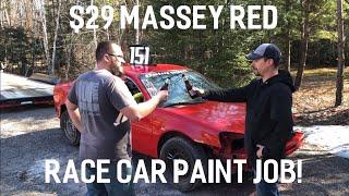 Around the farm with JT. $29.95 Earl Schieb race ready paint!
