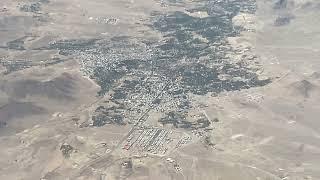 Majestic Heights: Tafresh City through Fokker F100