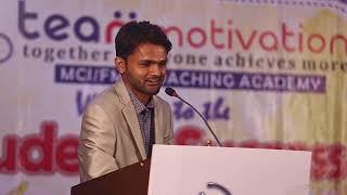 Team Motivation - Dr. Manoj Bishnoi sharing his experience