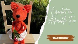 How to Crochet an Adorable Amigurumi Fox | Step-by-Step Tutorial | Crochet Amigurumi Fox Part 1 