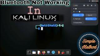 Bluetooth Isn't Working In Kali Linux Problem Solution || Tech Tackle