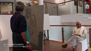 VASUDEO KAMATH PAINTING DOCUMENTARY ON 65TH FOUNDATION DAY LALIT KALA AKADEMI