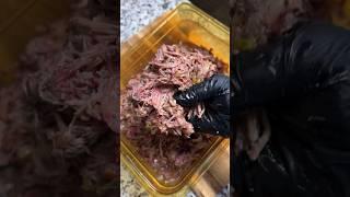 The EASIEST Smoked Pulled Beef! #bbq #texasbbq #recipe #mealprep