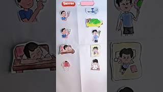 My Life nowadays   paper  art story #shorts #shortfeed #youtubeshorts #myvideo #skits #comedy