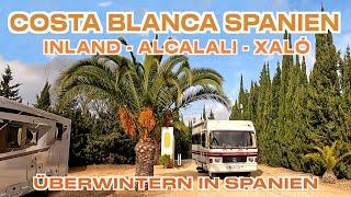 Spain Costa Blanca Inland Pitches in Bullfighting Arena Alcalali and Xalo also for Caravans