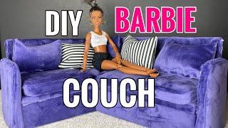 DIY Barbie Couch OMG 