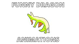 funny dragon animations | COMPILATION