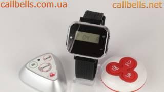 Обзор Новый пейджер-часы официанта Watch Pager R-05 RECS USA