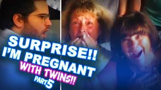  The Best Twins Reveal Part 5!! Funny Twins Pregnancy Announcement 