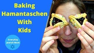 Baking Hamantaschen With Kids / Purim For Kids