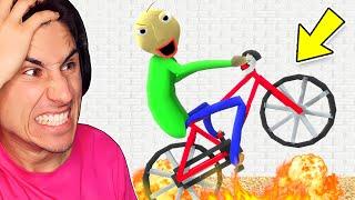 Baldi Ran Me Over WITH A BIKE! | Baldi's Basics