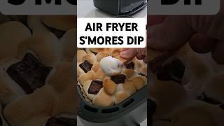 5 minute S'MORES DIP in your AIR FRYER