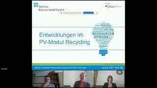 Recycling der Energiewende | mit LuxChemtech, Saubermacher und VDI Zentrum Ressourceneffizienz