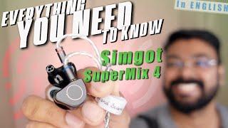 These Are Properly Audiophile! | Simgot SuperMix 4 Review | Best IEMs Under $150 / ₹14K ?