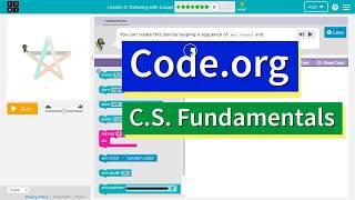 Code.org Course E Lesson 6.8 B Drawing with Loops | Answers Explained | CS Fundamentals