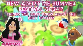 SUMMER FESTIVAL EVENT IS BACK!!2024Things you need to know about the next update! #preppyadoptme