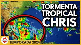 Tormenta Tropical Chris: Lluvias torrenciales en México. Nueva desarrollo ciclónico en el Pacífico.