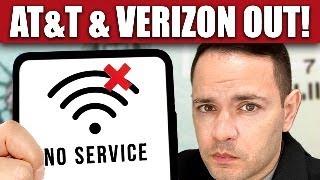 BREAKING: AT&T & VERIZON ‘NATIONWIDE ISSUES’ JUST HIT