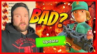 SURPRISE UPDATE & A BIG MISTAKE in SEASON 59! // Boom Beach Warships