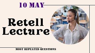 Retell Lecture PTE SPEAKING - MAY 2025 - The Ultimate FREE Guide