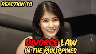 Filipinos reaction about the DIVORCE LAW in the Philippines @RogerIsmiVlogs