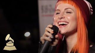 Live performance of Paramore's new single, Still Into You | GRAMMYs