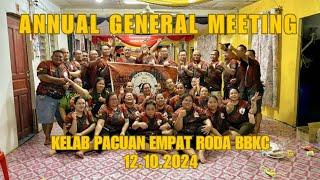 ANNUAL GENERAL MEETING KELAB PECUAN EMPAT RODA BBKC