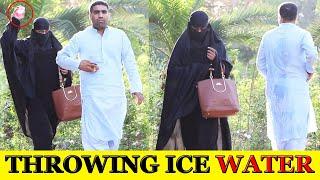 Girl Throwing Ice Water Balloons at People Prank | Prank In Pakistan | Non scripted Pranks