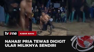 Pawang Ular di Sumedang Tewas Digigit King Cobra Peliharaannya | Kabar Siang tvOne