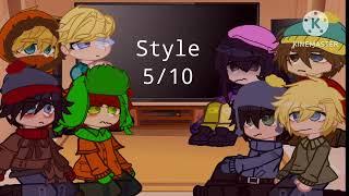 ︎ • South Park reacts to Style • {Stan x Kyle (Style) } • {South Park} • {Gacha Club} • ︎