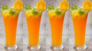 Orange Mojito | Summer Drinks Orange Mocktails | Yummy #Shorts