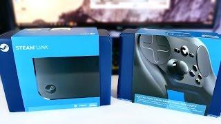 Steam Controller & Steam Link Unboxing / First Impressions