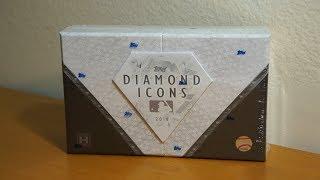 2018 Topps Diamond Icons: 1 box break! REDEMPTIONS GALORE!