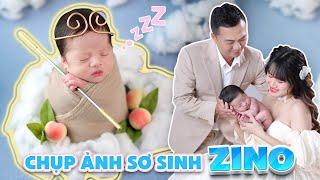 1 Ngày Chụp Ảnh Sơ Sinh Cho Em Bé Zino - Vê Vê Channel