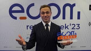 Ведущий Евгений Бородин. ECOM AWARDS 2023