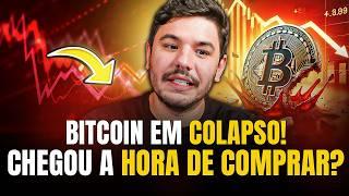  BITCOIN EM QUEDA LIVRE, E AGORA? VALE A PENA COMPRAR HOJE?