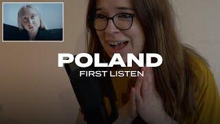 Poland  | Eurovision 2024 Reaction (First Listen) | Luna – The Tower