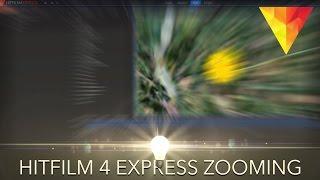 How to Zoom in Hitfilm 4 Express!