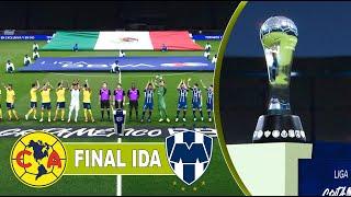 America vs Monterrey ● Final Ida Apertura Liga Mx 2024 ● Gameplay Pes 2021